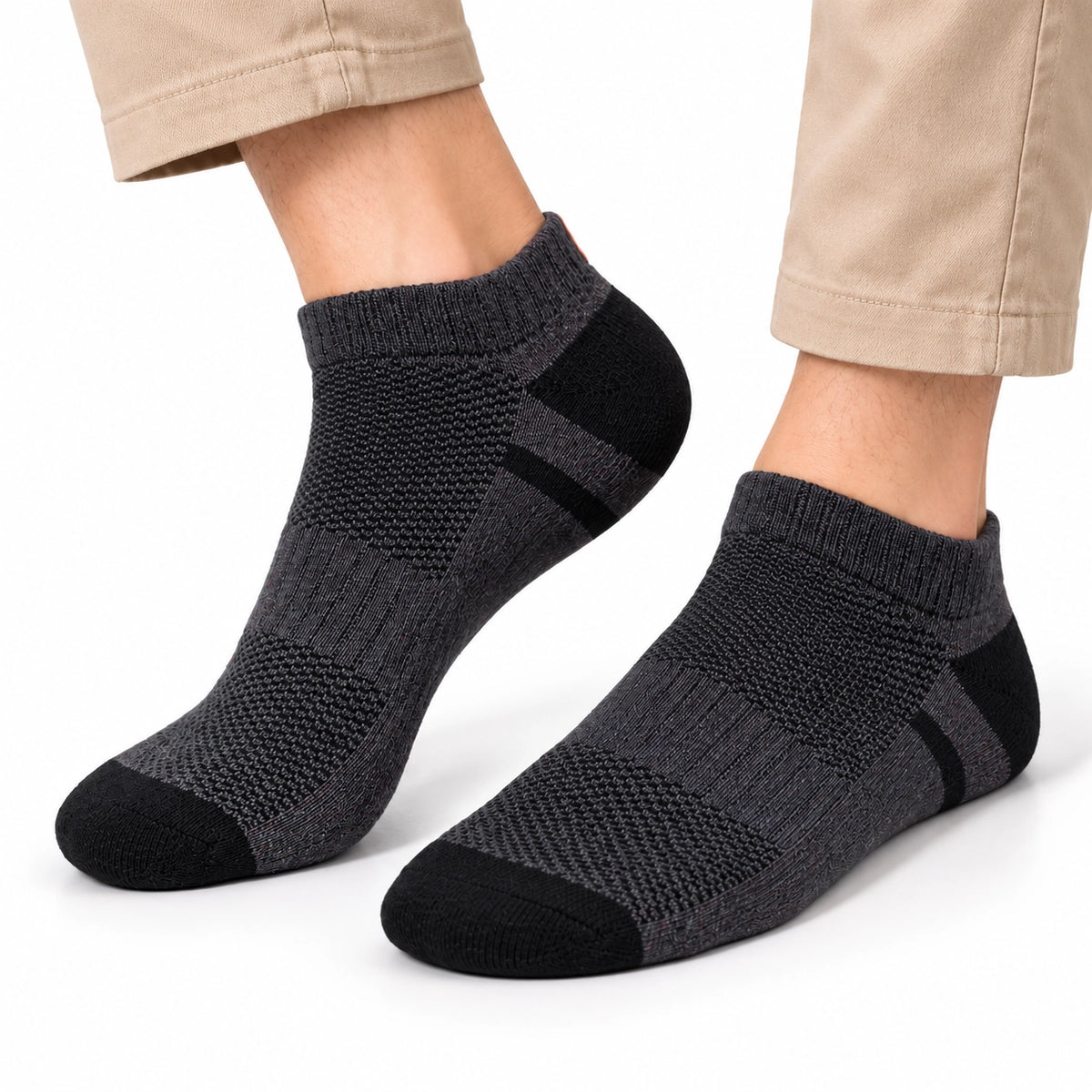 Sports Ankle Socks for Men – Cushioned Running | SocksBazar