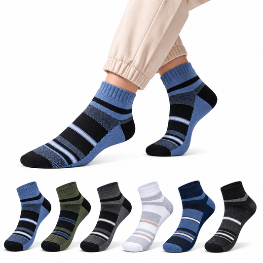 7 Days Ankle Socks for Men – Pack of 7 | Multicolour