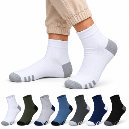 7 Days Ankle Socks for Men – Pack of 7 | Multicolour