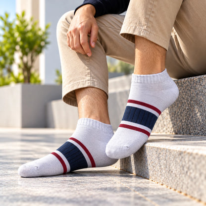 Gen Z Premium Ankle Socks for Men | SocksBazar
