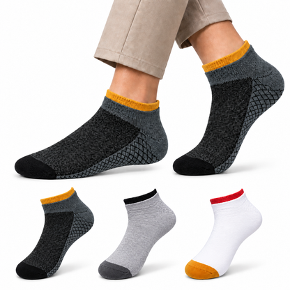 Unisex GenZ Low Cut Socks – Pack of 3 | Multicolour | Combed Cotton