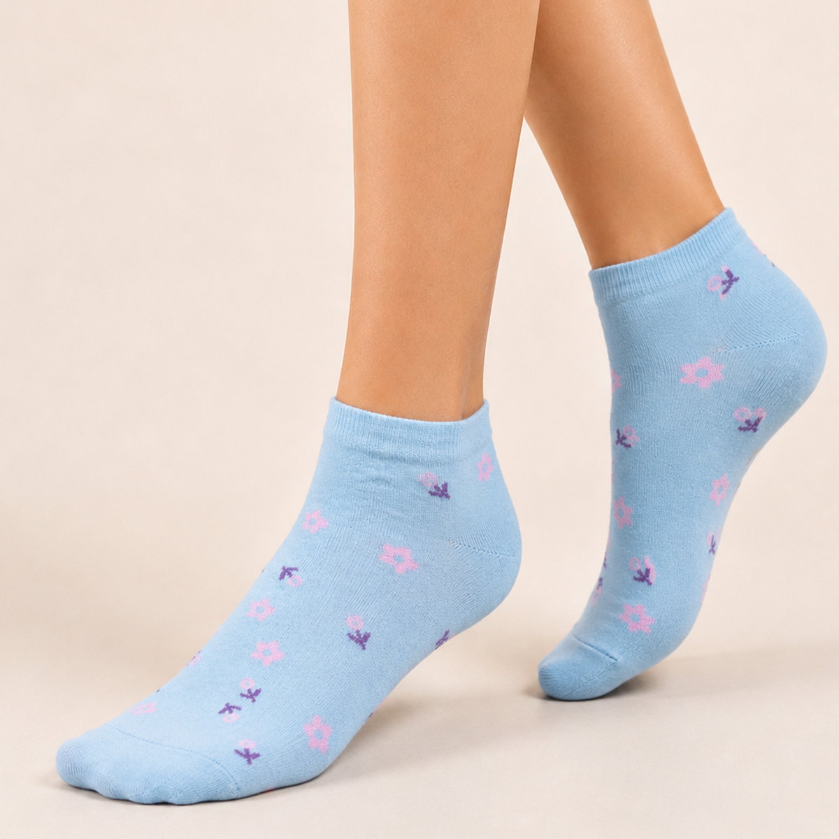 Women's Low Cut Socks – Pack of 5 | Multicolour
