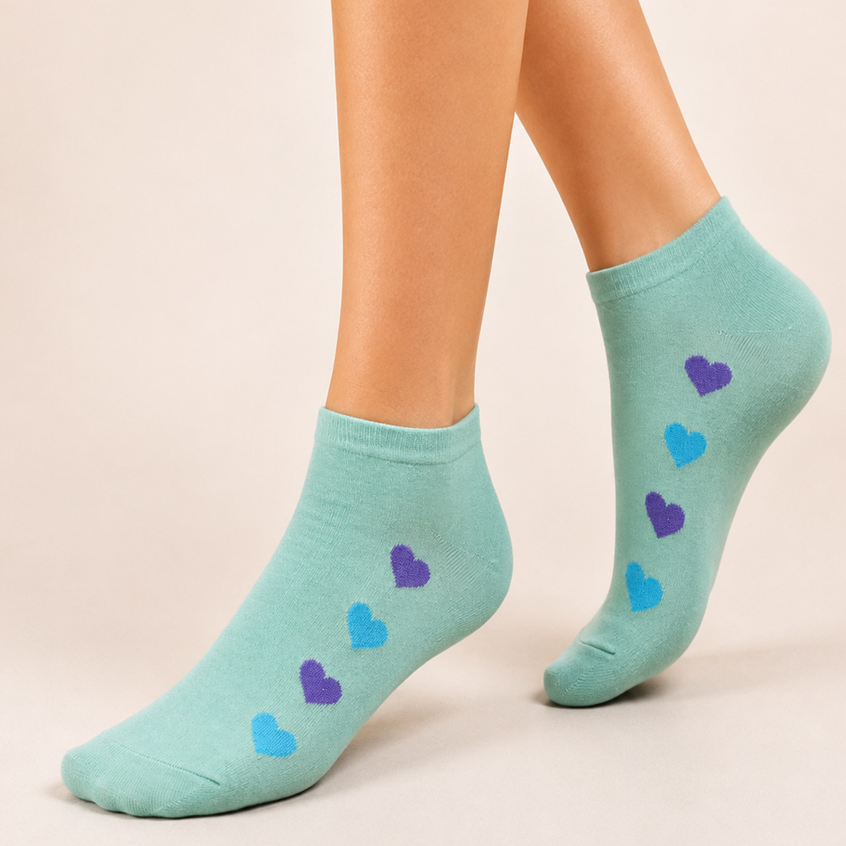 Women's Low Cut Socks – Pack of 5 | Multicolour