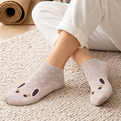 Women's Low Cut Socks – Pack of 5 | Multicolour