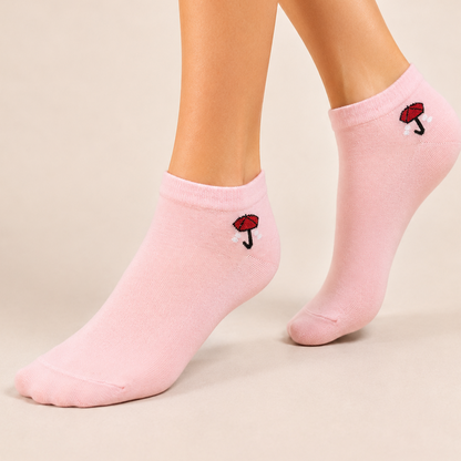 Women's Low Cut Socks – Pack of 5 | Multicolour