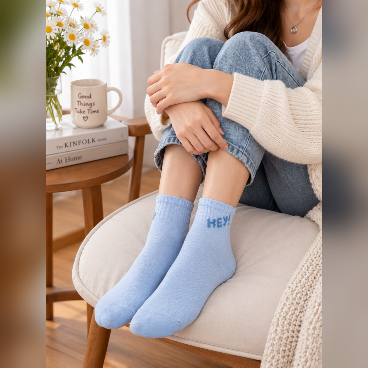 Women's Ankle Socks – Pack of 5 | Multicolour