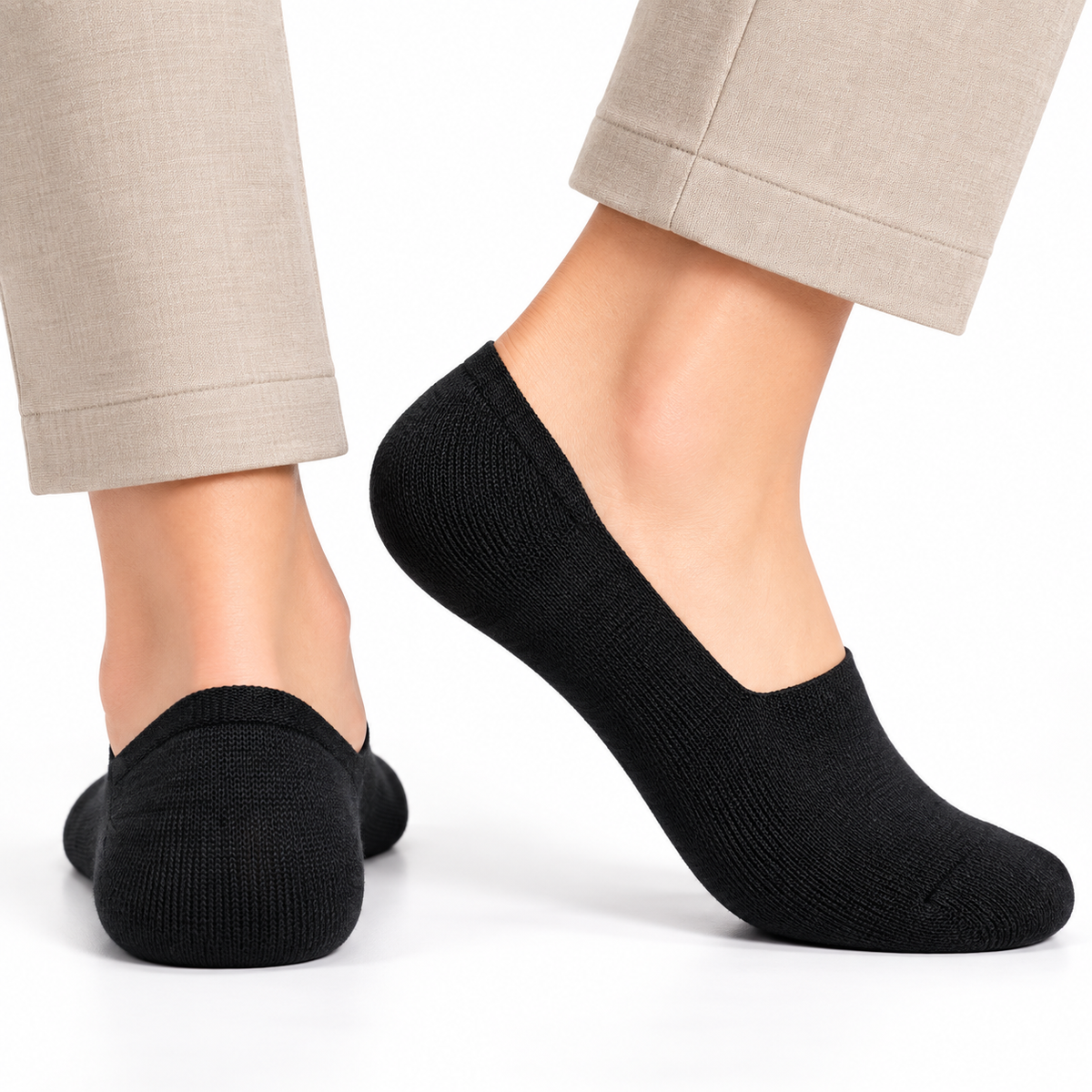 Men's Plain Loafer Low Cut Socks – Pack of 6 | Multicolour