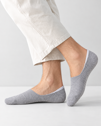 Men's Plain Loafer Low Cut Socks – Pack of 6 | Multicolour