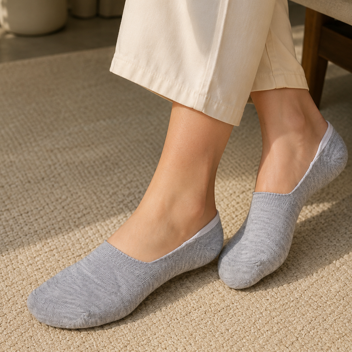 Men's Plain Loafer Low Cut Socks – Pack of 6 | Multicolour
