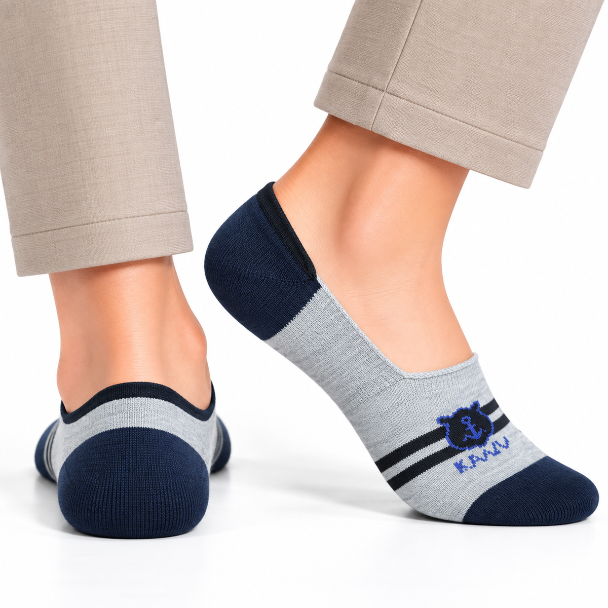 Men's Loafer Low Cut Socks – Pack of 6 | Multicolour