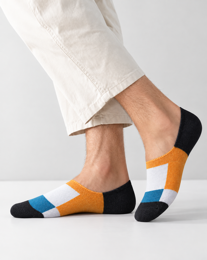 Men's Loafer Low Cut Socks – Pack of 6 | Multicolour