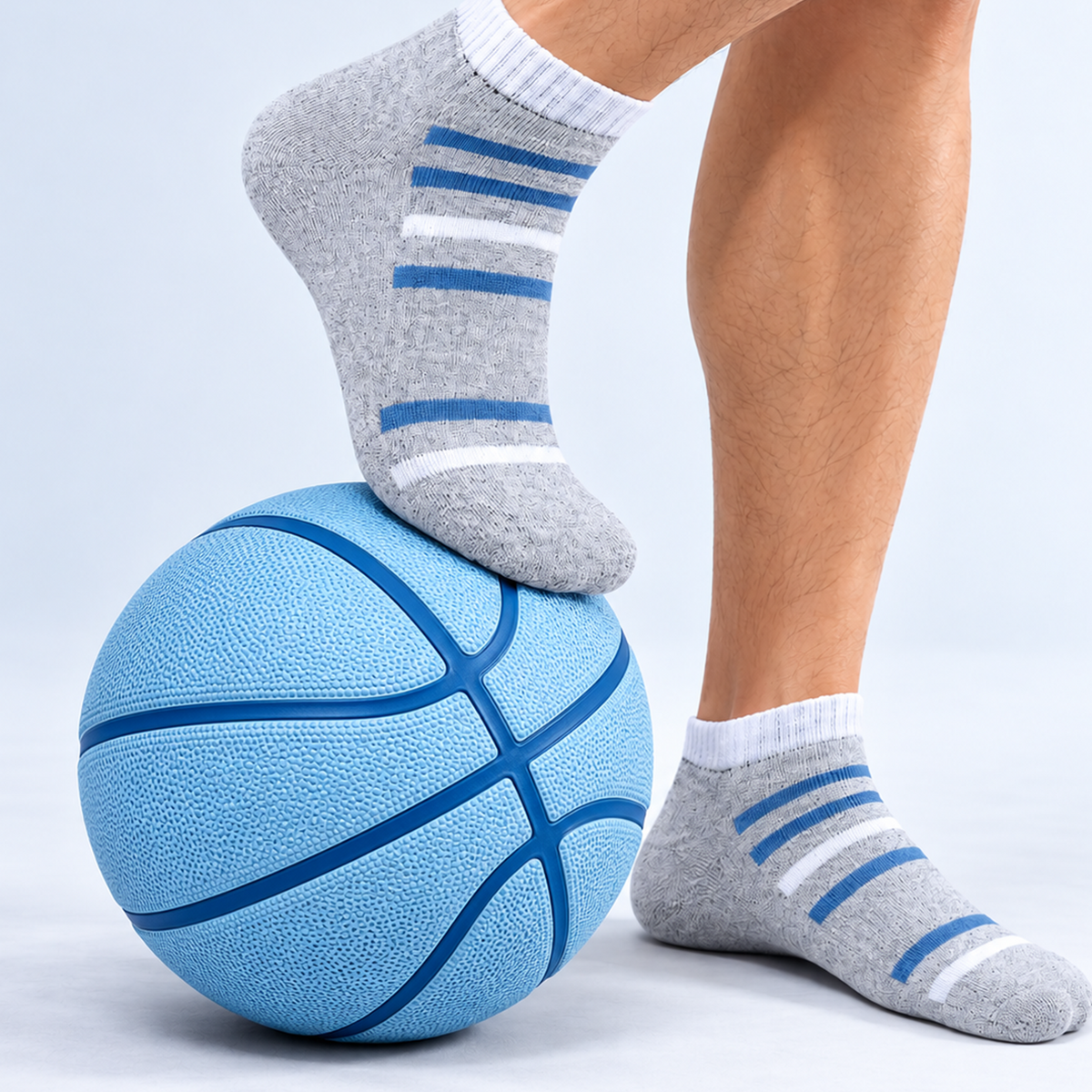 Unisex Sports Low Cut Socks – Pack of 4 | Multicolour | Cotton