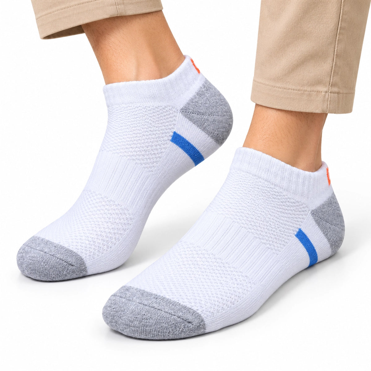 Sports Ankle Socks for Men – Cushioned Running | SocksBazar