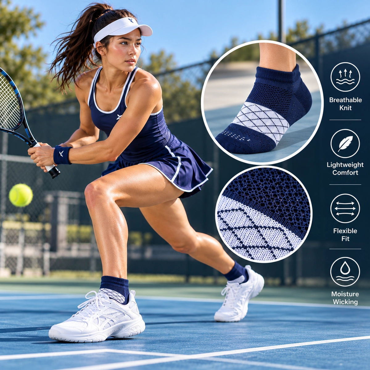 Sports Ankle Socks for Men & Women – Breathable Running Socks | SocksBazar