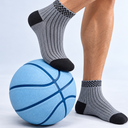 Unisex Sports Medium Socks,  Multicolor, 60% Cotton, Comfortable Sports & Everyday Wear(Pack of 4)